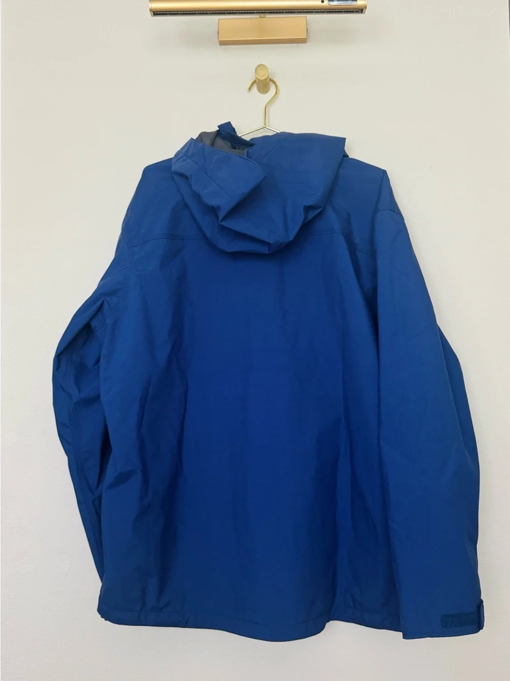 Carhartt Royal Blue Hooded Rain Jacket